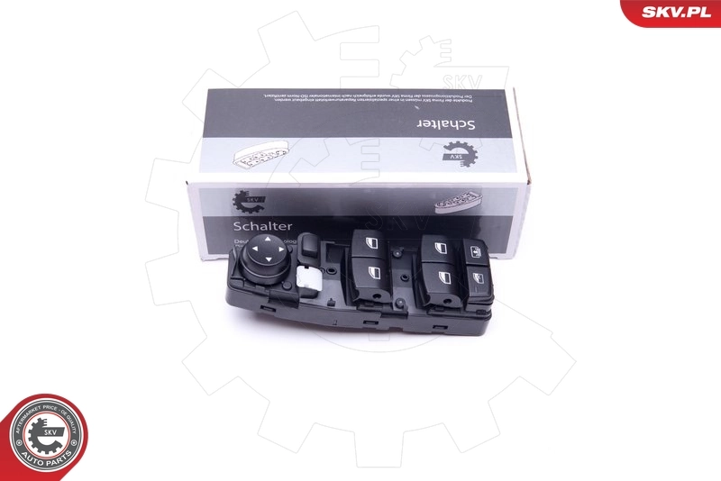 Switch, window regulator